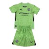 Officiële Voetbalshirt + Korte Broek Doelman Manchester City 2024-25 - Kids